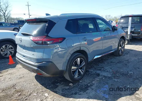 2023 Nissan Rogue Sl из США, поврежденный, VIN 5N1BT3CA0PC932967